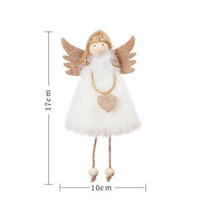 New Year Christmas Angel Doll Merry Christmas Decorations for Home Christmas Elf Tree Pendant