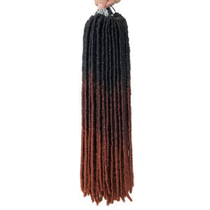 Extensions de cheveux synthétiques dreadlocks