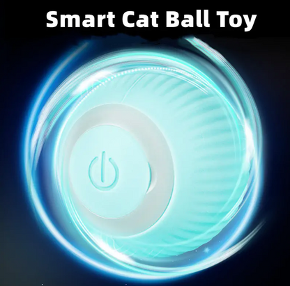 Jouets de balle de chat intelligents chargement USB