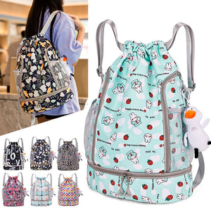 Large Drawstring Backpack – Outdoor Sports Bag