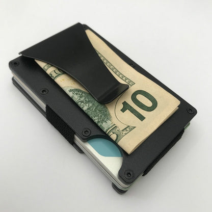 Portefeuille porte-cartes de crédit en fibre de carbone