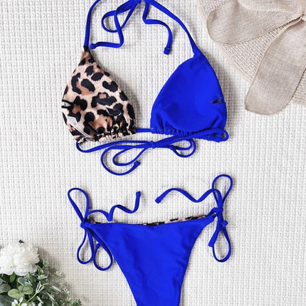 Ellolace Leopard 2 Piece Bikini Set