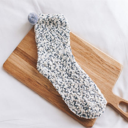 Nouvelles chaussettes à gâteau en molleton de corail