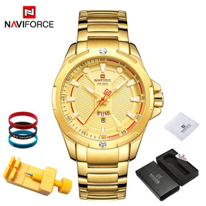 NAVIFORCE Stainless Steel Analog Men's Watch