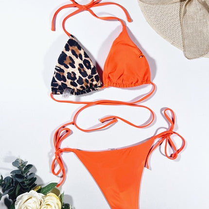 Ellolace Leopard 2 Piece Bikini Set