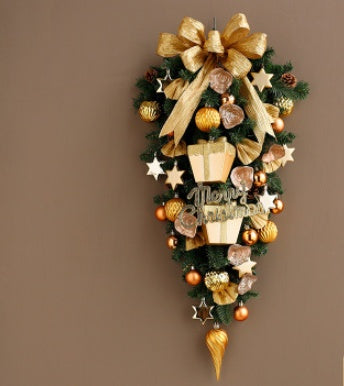 Jinghua Christmas Wreath Door Decoration Wall Hanging