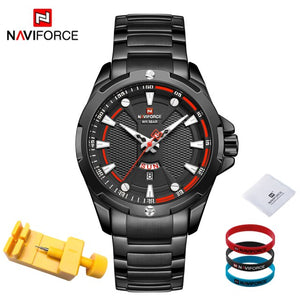 NAVIFORCE Stainless Steel Analog Men's Watch