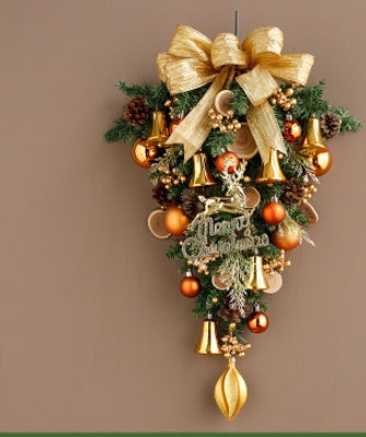 Jinghua Christmas Wreath Door Decoration Wall Hanging