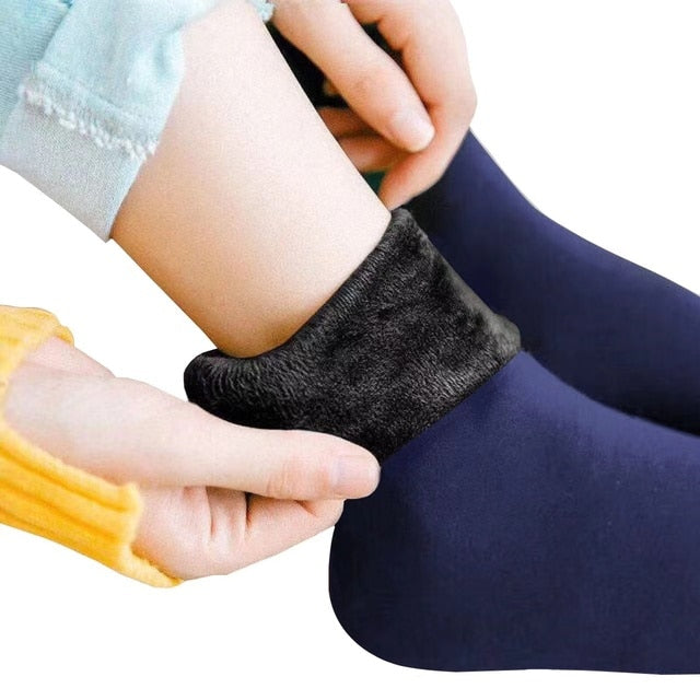 Chaussettes épaissies ajouter du velours