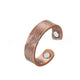 Pure Copper Magnetic Ring – Stylish Open Energy Band