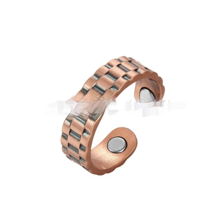 Pure Copper Magnetic Ring – Stylish Open Energy Band