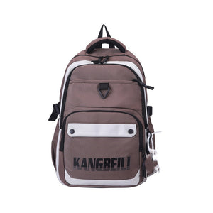 Individual Casual Colorblocking Backpack