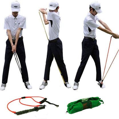 Golf Training Equipment Swing Arm Pull Putter Trainer Swing Club