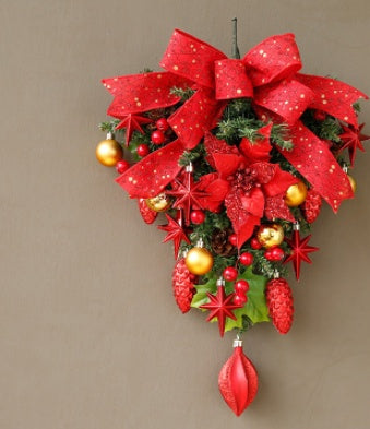 Jinghua Christmas Wreath Door Decoration Wall Hanging