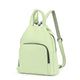 PU Leather Backpack – Soft, Practical Zipper Handbag