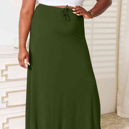 Full Size Soft Maxi Skirt