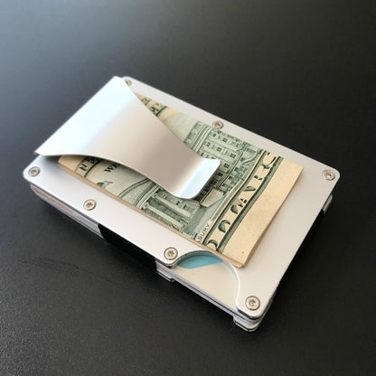 Portefeuille porte-cartes de crédit en fibre de carbone