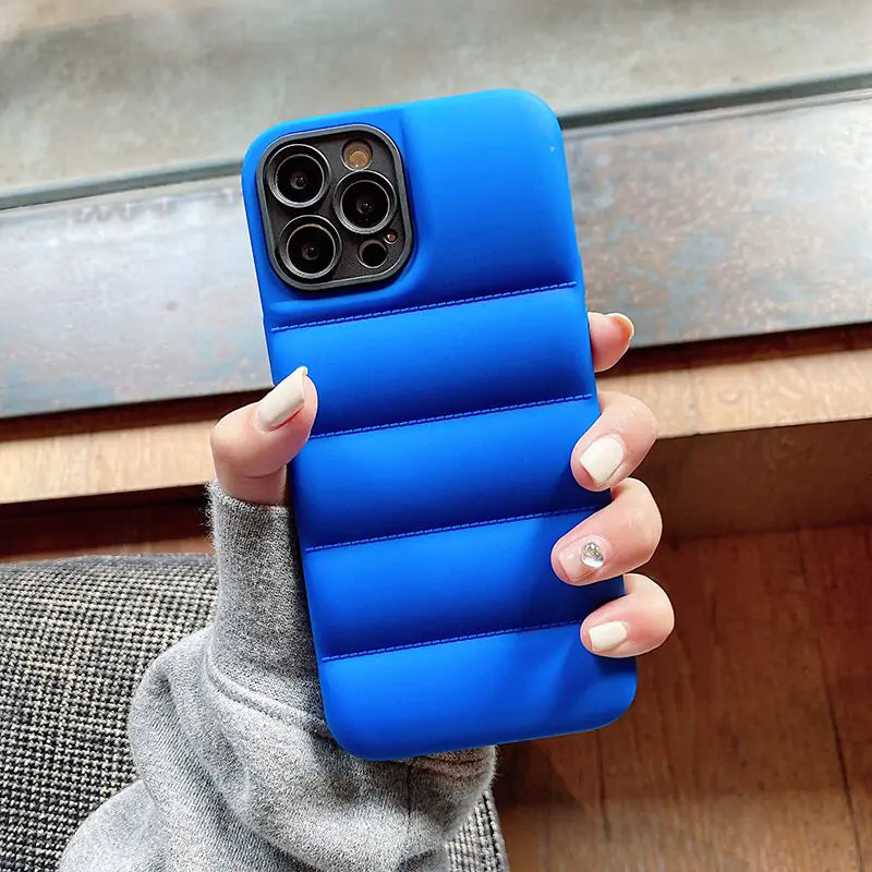 Jacket Puffer Bumper Matte Phone Case