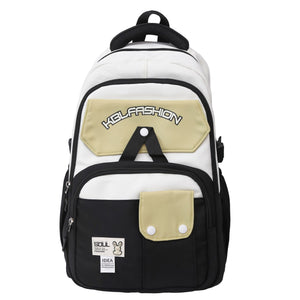 Student Schoolbag with Spine Protection – Large Capacity