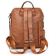 Vintage Leopard Print Large Capacity Fashion Backpack
