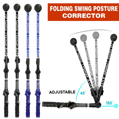 Golf Folding Posture Corrector Telescopic Swing