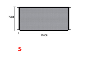 Black Foldable Protection Pet Safety Gate