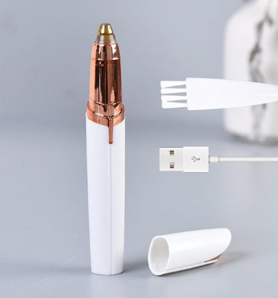 Mini afeitadora de cejas USB