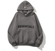 Sudadera con capucha esencial