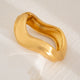 Elegant Irregular Alloy Bracelet – Light Luxury Style