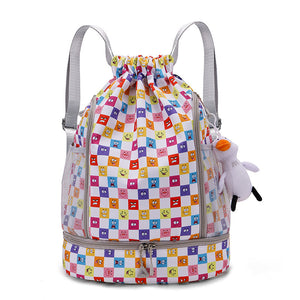 Large Drawstring Backpack – Outdoor Sports Bag