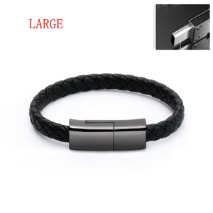 Creative Bracelet Charging Cable – Wearable USB Cord