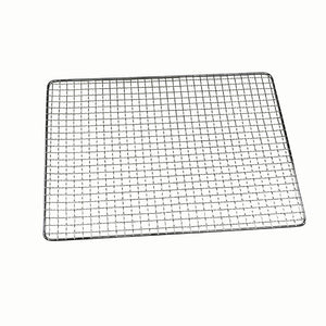 Lajinbai Outdoor Barbecue Grill BBQ Disposable Barbecue Wire Square Fish Grilling Net Barbecue Net Thickened Cold Drying Net Rack