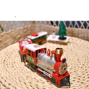 Children's Electric Educational Toys Christmas Train Baking