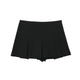 High Waist Wide Pleats Shorts Skirts