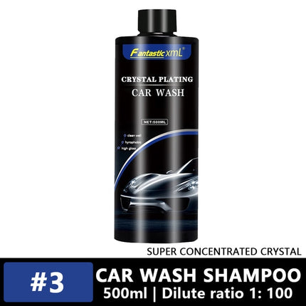 Shampoing pour lavage de voiture, super mousse