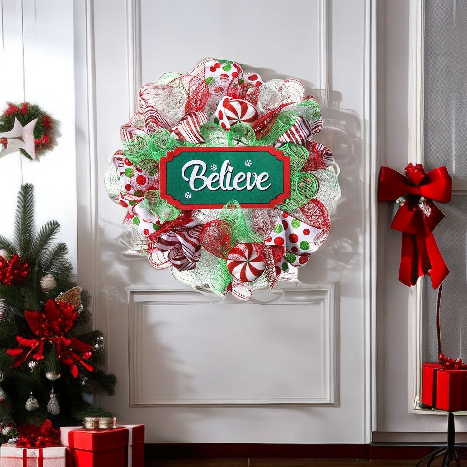 Christmas Wreath Garden Wreath Holiday Decoration