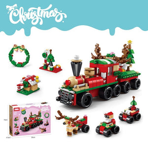 Christmas Gift Boy Building Block Assembly Toys