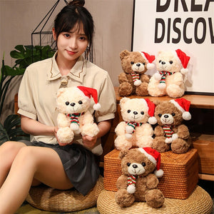 Cute Little Bear Plush Toys Doll Christmas Decorative Gift