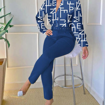 Elegant Office Wear Two Piece Sets