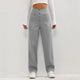 High- Waisted Casual Pants