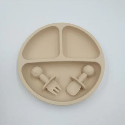 Baby Silicone Plate Set