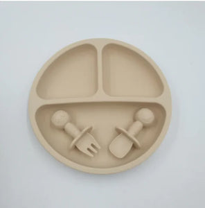 Baby Silicone Plate Set