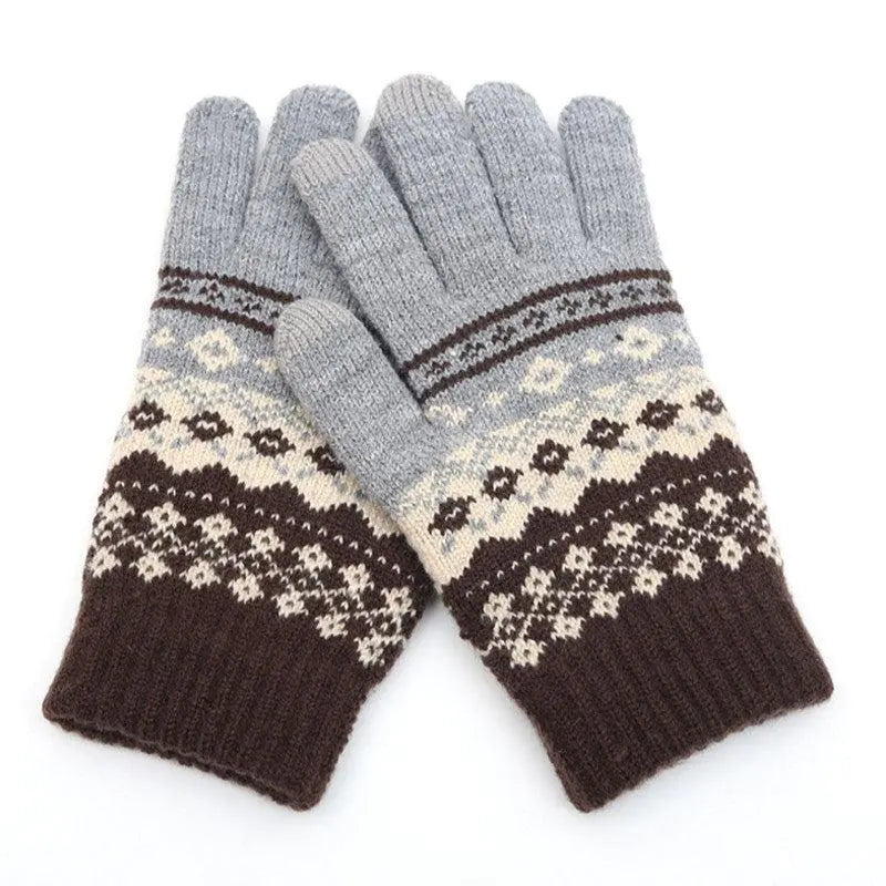 Touch screen Knit Gloves