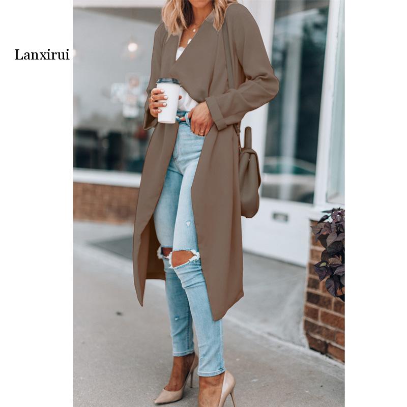 Trench-Coat Coupe-Vent pour Femme