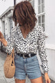 Estampado de leopardo Turn-D