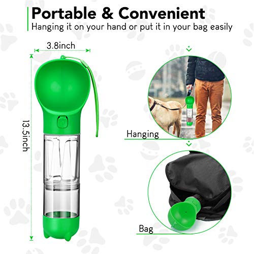 Botella de agua portátil para perros