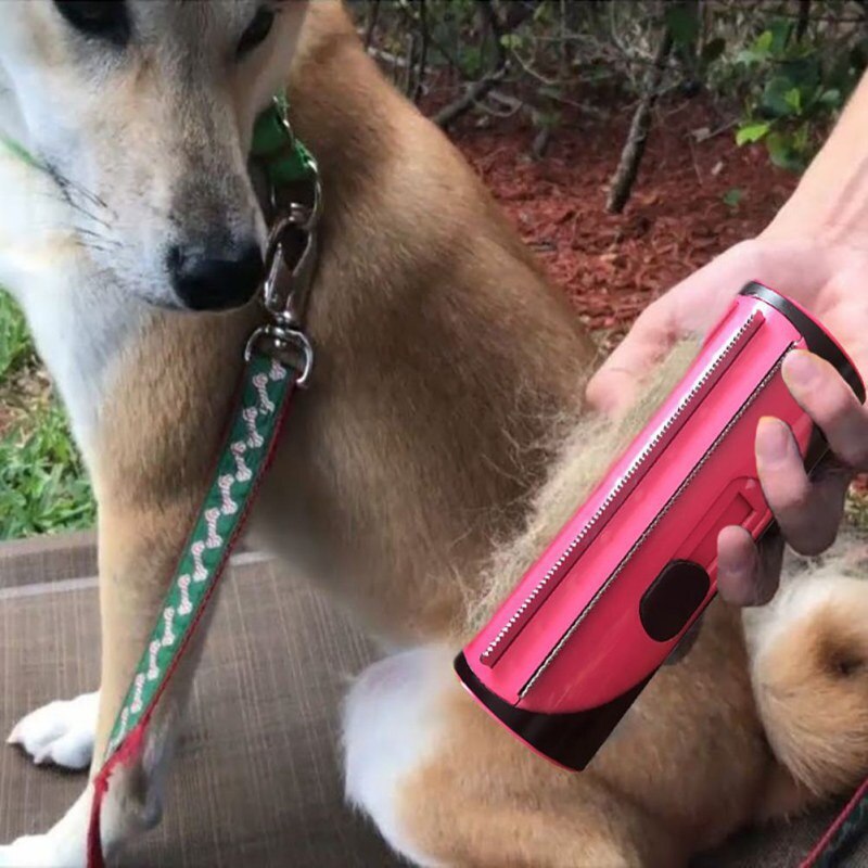 Peigne à rouleau pour peluches de toilettage pour animaux de compagnie