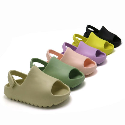 Zapatos de gelatina de moda para niños
