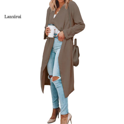 Trench-Coat Coupe-Vent pour Femme