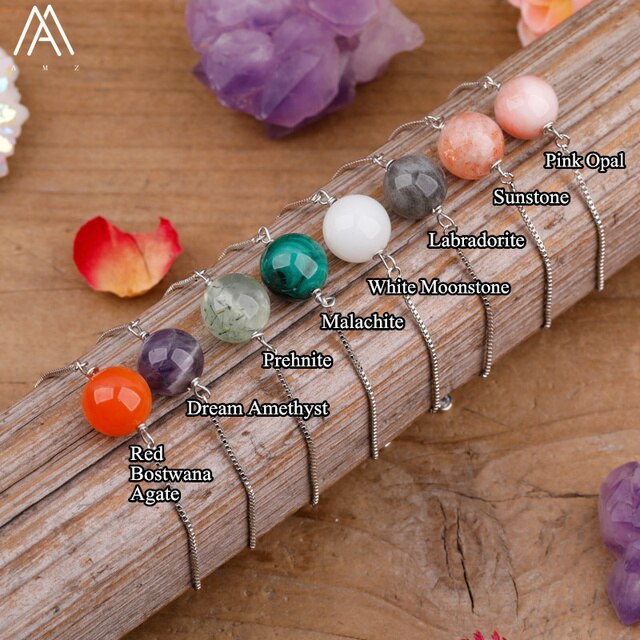 Pulsera de Piedras Esferas Naturales